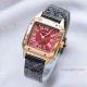 Low Price Copy Cartier Santos-Dumont Watches Quartz Red Dial (5)_th.jpg